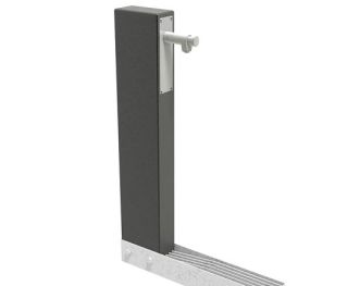 Nové parkové pítko BENITO CORC. Minimalistický design. Barva dle RAL na přání